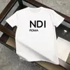 メンズTシャツデザイナーシャツの男性Tシャツマンブラックティーレディース服コットン半袖トライアング半角春夏タイド私96