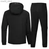 Männer Trainingsanzüge 2023 Herbst Männer Jogging Große Größe 9XL Lauf Sets Homme Anzug Sweatshirt Jogginghose Männlich Fußball Trainingsanzug 2 stücke Gym Tragen Q230110