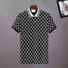 Homens polo verão casual camisetas designer mens polos carta impressão moda polo