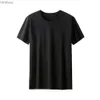 Men's T-Shirts Men's Ice Silk Quick Dry Mesh T-shirt Summer Loose Sportswear Thin Breathable Short-sleeved Top Fitness Black Tops T-ShirtsL240110