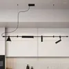 Chandeliers Nordic Simple Led Spot Lights For Table Kitchen Bar Designer Pendant Lamps Home Decor Lighting Suspension Fixture