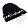 Balencia Beanie Gorro de punto de diseñador de lujo clásico Gorro para el frío a la moda para hombres y mujeres 2024