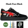 Abc Sta Shoes Bapestass Sk8 Low Uomo Donna Color Block Shark Nero Bianco Pastello Verde Blu Scamosciato Uomo Donna Sport all'aria aperta Walking Jogging Taglia 36-45