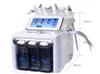 6in1 H2O2 Hydra Dermabrasion Aqua Peel RF Biolifting Spa Facial Hydro Water Microdermabrasion Facial Machine Cold Hammer Oxygen 8312838