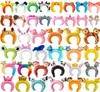 Niedlicher Stirnband-Folienballon, Hase, Bär, Cartoon-Tierballon, rosa Kinderspielzeug, Babyparty, Geburtstagsfeier, Dekoration2298343