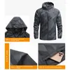 Heren Trenchcoats 2024 Wielerteam Cargo Bike Motocross Wenproof Jacket MTB Downhill Lange Mouwen Paardrijkleding Heren Endurokleding