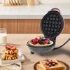 Bread Makers Electric Waffle Maker 110-220 V Compact Snack 350 W mini dla dzieci śniadanie deserowe urządzenia kuchenne