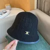Summer Knit Bucket Hats Designer Caps for Women Dreattable Solid Women's Hats
