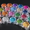 1623 cores metálico cromo prego pó conjunto y2k espelho mágico decoração esfregando glitter pigmento flocos manicure acessórios lamcb 240109