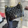 Cruise Hobo Metal Handbag Bold-Lame Chain Shiny Chain Crumpled Gabrielle Calfskin Quilted Contable Counter Sling Designer Luxury Breser