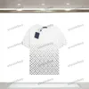 Xinxinbuy 2024 Hommes Designer Tee T-shirt Nouveau Dégradé Lettre Impression 1854 Femmes Noir Blanc Gris Vert Noir XS-XL