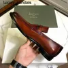 Berluti Business Leather Shoes Oxford Calfskin Handgjorda högkvalitativa Berluti Casual Fashionabla och stiliga One Step Lazywq 4mey