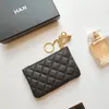 Fashion Flap Caviar Ceanted Wallet Cardholder for Woman Mens Designer CC Luxurys Coin المحافظ