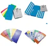 Other Home Garden 100Pcs Wholesale Magic Fast Speed Folder Clothes Shirts Folding Board For Kids Fold Garment Drop Delivery Dhrum