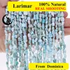 Mücevher Zhe Ying Doğal Düzensiz Akuamarin Taşı Larimar Peridot Ametist Net Boncuklar Mücevher Yapma DIY bilekliği 68mm 15 '' '