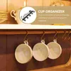 Mutfak Depolama Kahve Bardağı Askısı Ascesorios Banyo Raf Tutucu Duvara Metal Bardaklar İçin Demir Assesorie