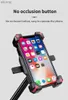 Cell Phone Mounts Holders Bicycle Mobile Phone Holder Electric Bike Motorcycle Phone Stand Ride Navigation Mobile Phone Rack Phone Holder Support YQ240110