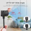 Webcams Full HD 1080P Webcam Mini Câmera Computador USB Câmera com lente de 3,7 mm CCTV Outdoor Camcorder Security Video CameraL240105