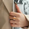 Trend 100% 925 Silne srebro 8*10 mm Akwamarynowe turmalinowe diamentowe pierścionki z wysokim węglowym węglowym pierścieniami dla kobiet Party Party Fine Jewel Prezent 240109
