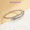 Luxury Designer Bracelet Carter Charm Bracelets New Fashion Stainless Steel Nail Minimalist Personalized and Stylish with Metal Have Gift Box