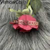 Bracelets Vishowco 사용자 정의 이름 팔찌 개인화 된 스테인레스 스틸 오래된 영어 글꼴 명판 여성 선물을위한 조절 가능한 팔찌