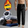 Men's Thermal Underwear Mens Pants Cold Clothes Thick Fleece Long Johns Underpants First Layer For Men Ropa Interior Invierno