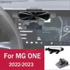 Mobiltelefonfästen innehavare gravitation biltelefonhållare mobil mobiltelefonstöd för mg motor mg en 2022-2023 tillbehör yq240110