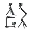 Selfie Monopods TELESIN 3 voies pliable Selfie bâton avec trépied poignée pôle pour Hero Insta360 DJI Action caméra accessoires YQ240110