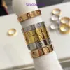 Charm Rings Luxe Carter Designer Ring Hoge versie 18k rosévergulde liefdesring voor vrouwen met volledige diamanten sterren bezaaid met geschenkdoos