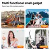 Selfie Monopés TELESIN 3 maneiras Dobrável Selfie Stick com Tripé Pólo de Aperto de Mão para Hero Insta360 DJI Action Camera Acessórios YQ240110