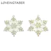 Pendants ( Choose Color First ) 50mm 10pcs/lot Snowflake With Rhinestone Pendants For Chunky Jewelry Making