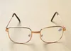 Silvergold Frame Classic Unisex billiga läsglasögon män kvinnor metall ram läsglasögon diopter 100400 50pcslot4853766