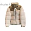 Puffer Fleece Jacke Puffer Jacke Gesicht Sherpa Frauen Faux Shearling Oberbekleidung Mäntel Weibliche Wildleder Pelz der Mantel Männer BK25