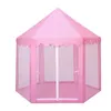 Enfants Portable pliant Prince princesse tente enfants château jouer maison enfants filles cadeau en plein air plage fermeture éclair tente livraison directe 240109