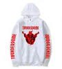 Thunderdome Erkekler Hoodie Serin Baskı Harajuku Sweatshirt 80s 90s Üstler Kadın Moda Sokak Giyim