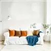 Pillow Soft Velvet Throw Case 30x50/40/45/50/60cm Nordic Solid Plain Dyed Cover For Home Living Room Sofa Decoration