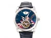 JB / YS Tourbillon PFH251 Luxury Men's Watch PF510.01機械式運動、運動エネルギー貯蔵60時間、42mmワインバレルタイプサファイアウォッチミラー3