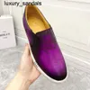 Berluti Business Leather Shoes Oxford Calfskin Handmade Top Quality Berlutis loafers PLAYTIME PALERMO casual sports one step lazywq 2C0K