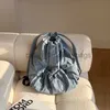 Mochila Estilo Moda Ruched Drsting Mochilas para Mulheres Casual Nylon Senhora Mochila Leve Estudantes Bolsa Grande Capacidade Saco de Viagem 2023catlin_fashion_bags