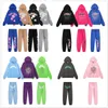 Felpa con cappuccio Spider Tuta da ginnastica Spider Felpa con cappuccio Sp5der Felpa con cappuccio da uomo Sp5der Young Thug 555555 Uomo Donna Felpe Schiuma Stampa Spider Web Pullover Felpe Pantaloni S-XL