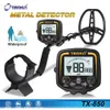 TX-850 Detektor metalu Underground Professional Deepth 2,5M Wyszukiwarka wyszukiwania złota detektor skarbowy Hunter Pinpointer 11 cala 240109