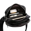 Heren Schoudertas Lederen Crossbody Hoge kwaliteit Mannelijke Echte Handtas Capaciteit Messenger Bags Tote 240110