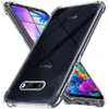 Capas de telefone celular para lg g8x thinq capa super proteção macia transparente capa traseira para lg v50s thinq capas de telefone l240110