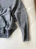 Pulls pour femmes Bling alpaga pull tricot Mohair laine mélangée pull gris ample