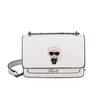 Karl Lagerfield Nouveau coréen Creative Sac à bandoulière chaîne Petit carré de luxe Designer Cross Body Sacs Femmes Sacs à main Messenger Purse 240110