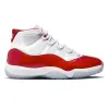 Box High Jumpman 11 농구화 시멘트 시원한 회색 체리 11s 스니커 쥬빌리 순수 바이올렛 동물 본능 팬톤 로우 대학교 블루 남성 여성 스포츠