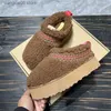 Boots Women Snow Slippers Boot Designer Boots Fur Slides Classic Ultra Mini Platform Booties Suede Wool Winter Boots 2023 T240110