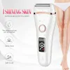 Electric Razor Painless Lady Shaver for Women Razor Shaver Hair Removal Trimmer For Ben Underarm Waterproof LCD USB Laddning 240109