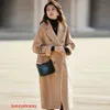 Maxmaras Womens Cashmere Coat Sheng Hong 23 가을과 겨울 M 가족 양모 여성 101801 Small 2206 RJ39