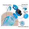 water Bottle Bouteille d'eau Bouteille de Boissons de Sport avec marquages de Temps Anti-Fuite Tritan sans BPA Passe au Lave-Vaisselle pour l'école Cyclisme Course à Pied YQ240110